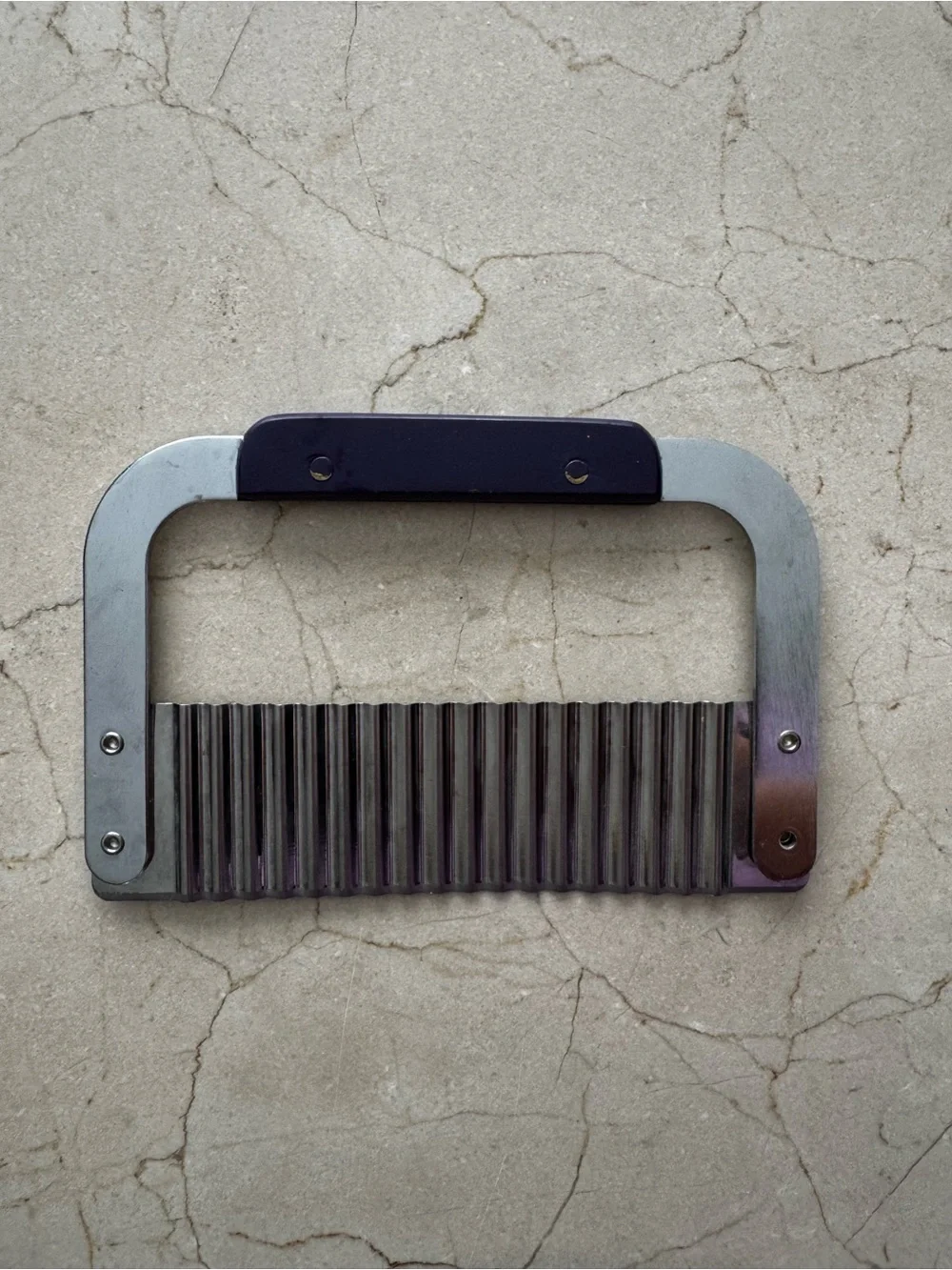 Substantial Crinkle Cutter Tool for Soap or Cheese